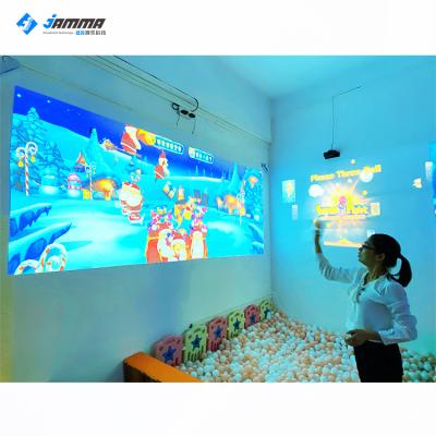 China Mall/Game Ceter Kids Amusement Park Projector Touch Screen Game System Interactive Projection Wall Games Projection Sports for sale