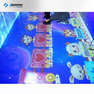 China Shopping Mall Interactive Touch Interactive Projection / Game Ceter Games Projection System 3d Floor for sale