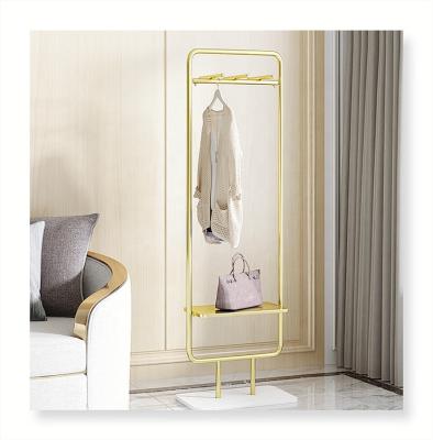 China Modern Minimalist Type Modern Simple Combined Coat Rack Clothing Iron Cabinet Storage Multifunctional for sale