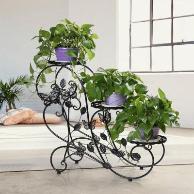 China Cheap Modern 3-Tiered Plant Flower Stand Plant Flower Pot Stand for sale