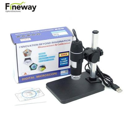 China FW-T500 2Mega USB Digital Portable Microscope Camera 500X For Education Industry for sale