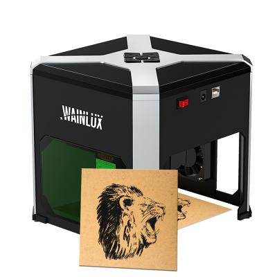 China WAINLUX K6 3000mW CNC Laser Engraving Machine Automated Loading Engraver Mini Desktop Laser Printer Portable Lazer with Win and Wifi Connection for sale