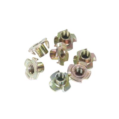 China Interesting heavy industry carbon steel tee nut four claw nut four prongs nut buy for sale