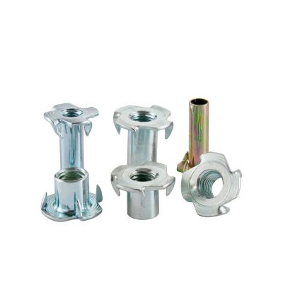 China New Heavy Industry Professional Manufacture Four Claw Nuts Square Nuts Tee Nuts for sale