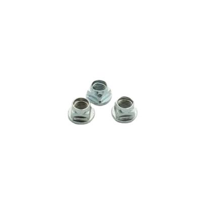 China M6m8 Hexagonal Blue And White Galvanized Rivet Nut Furniture Hardware Fastener Nut for sale