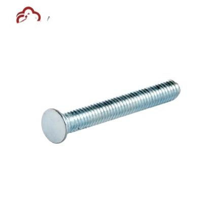 China Carbon Steel Round Head Studs Hardware Fastener Full Wire Bolt for sale