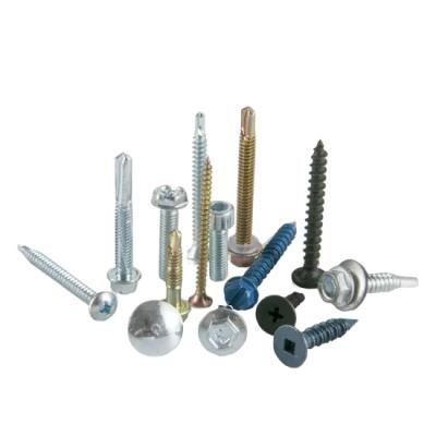 China Half-thread Flat Round Flat Screw Hardware Fastener Main Building Materials for sale