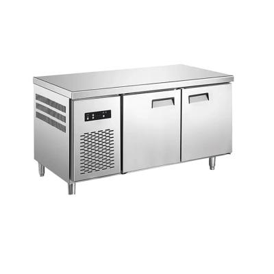 China Refrigerated Single-Temperature Pizza Sandwich Prep Salad Counter Fridge Worktable Under Countertop Fridge Refrigerator Undercounter Freezer for sale