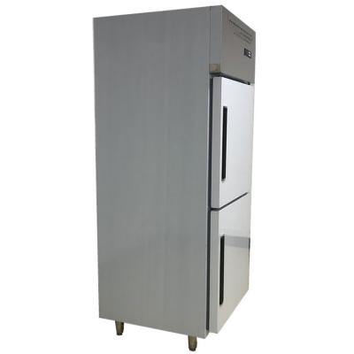 China Single-temperature Stainless Steel Commercial Upright Kitchen Chiller Freezer for sale