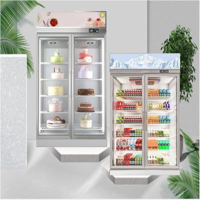 China Commercial Single-Temperature Compressor Glass Door Beer Fridge for sale