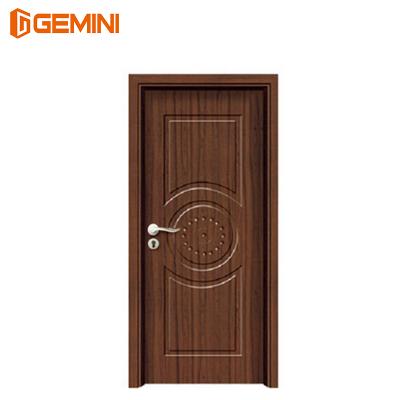 China Latest Swing Style Interior Teak Solid Wood Door Design for sale