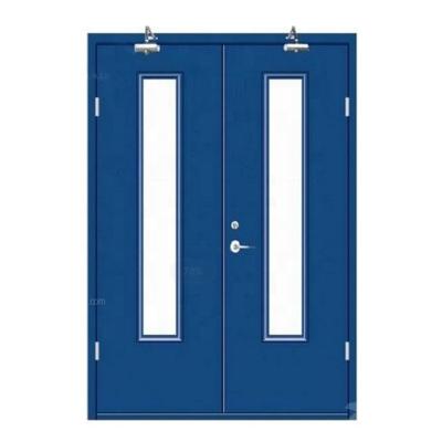 China Modern Commercial Interior Fire Rated Steel Safe Door For Emergency Exit for sale