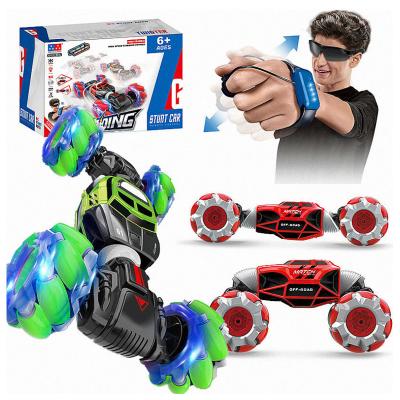 China Zhengguang UD2196A High Tech 7 Channel 360 Degree Stunt Toy Vehicle Hand Gesture Control Rc Double Sided RC Model Car for sale