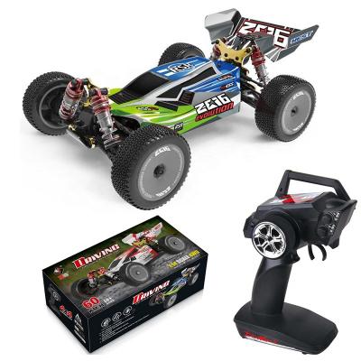 China RC Hobby Ws 1/14 Scale Alloy Buggy Electric Racing Car 60km/h 144001 Ws Toys High Speed ​​4WD Rc Car for sale