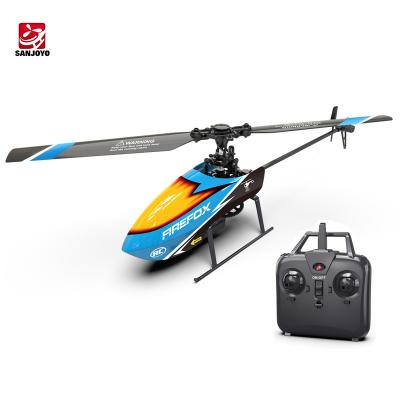 China Model C129 2.4G 100Meters 15Mins 4Ch Thruster Single Fin Mini Aircraft Radio Control Toy Airplanes Flying RC Helicopter for sale