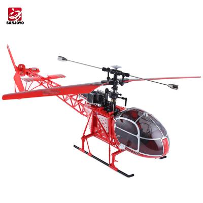 China Wltoys V915 2.4GHZ 6Axis Gyro 2 Modes Thruster Thruster Single Altitude Single Grip RC Hobby Large RC Toy Helicopter Remote Control for sale