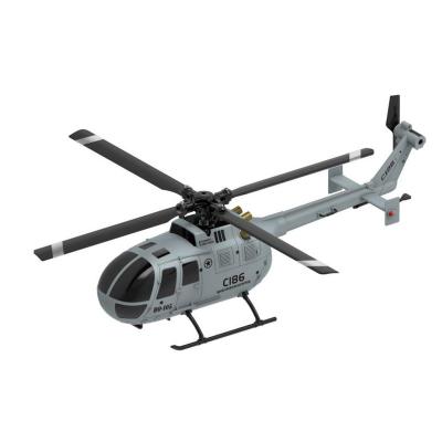 China Optical RC Hobby C186 2.4G Altitude Hold Flow 4CH Mini Remote Control RC Helicopter Toys for sale