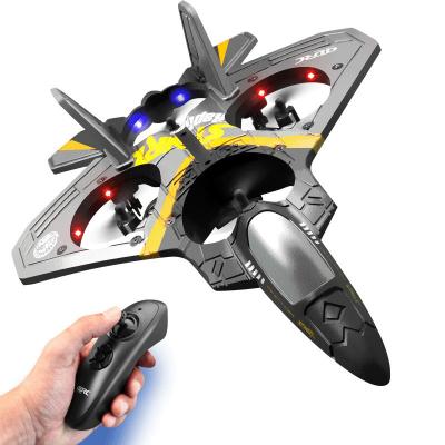 China RC Hobby 2022 V17 300M Radio Control Stunt Toys Remote Battle RC Foam Glider Flat Drone For Kids for sale