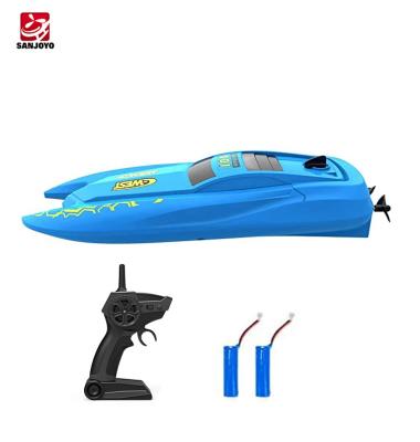 China 2021 RC Hobby New Arrival H126 10Km/H RC Speedboat Boat Remote Control High Speed ​​For Kids for sale