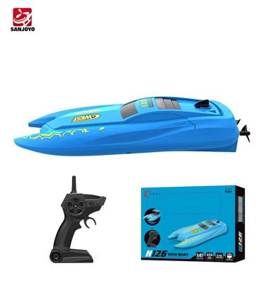 China Wholesale H126 RC Hobby 20 Minutes 10Km/H RC Remote Control Speed ​​Board Boat For Kids for sale