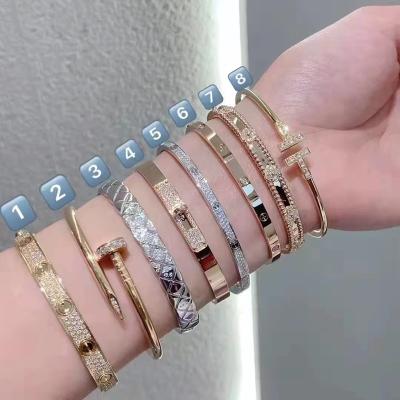 China Fashion TRENDY Customizable Jewelry Bangle Bracelet Top Jewelry for sale