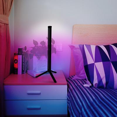 China Modern Minimalist RGB Color Changing Led Ambient Effects Mood Light Floor Lamp With Remote Control For Living Room Bedroom for sale