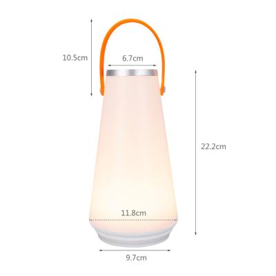 China Led Camping Hanging Lantern Flashlight Touch Switch Portable Lantern Tent Lamp USB Rechargeable Night Light For Bedroom Living Room Camping By USB Cable for sale