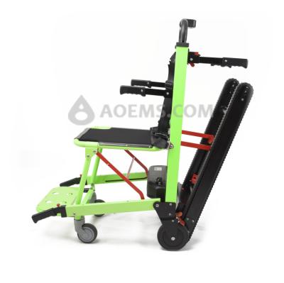 China Aluminum Alloy Competitive Quality Adjustable Fold Stairlift Climber Powered Chair For Injured Persons for sale