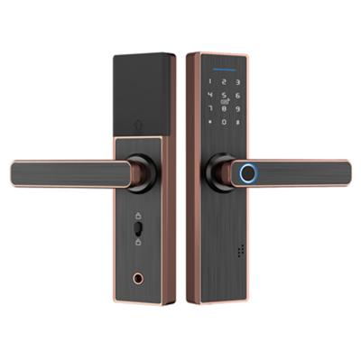 China Open uw deur moeiteloos met Tuya Smart Door Lock Card Unlock Mode Te koop