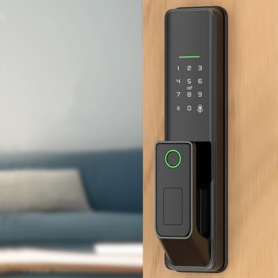 Κίνα Αντικλοπτικός συναγερμός Tuya Smart Door Lock με κάμερα Password RFID Card Πολυλειτουργικό ξεκλείδωμα προς πώληση