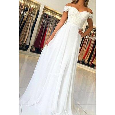 China 2022 Fashional Anti-Static Maxi Evening Bridesmaid White Wedding Dress for sale