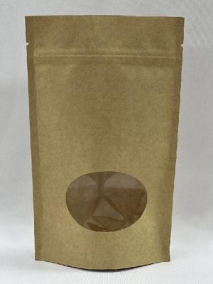 Κίνα Brown Kraft Coffee Pouch Stand Up Offset Printing 250g Coffee Bag προς πώληση