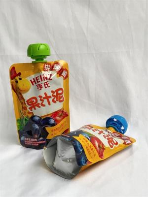 中国 RCPP Material Retort Custom Drink Pouches With Spout Strong Sealing 販売のため