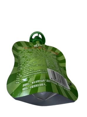 China Free Shaped Juice Spout Packaging Pouch With Strong Pressure Resistance en venta