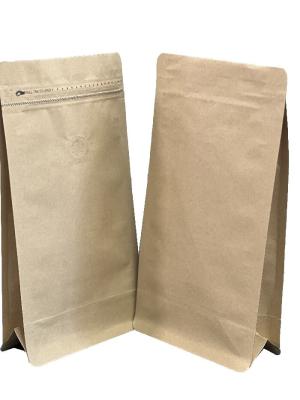 Κίνα 500g Capacity Coffee Packaging Pouch with Brown Kraft Paper for Coffee προς πώληση