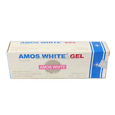 China Best Tube Lighting Plastic Packaging Whitening AMOS Cream White Gel à venda