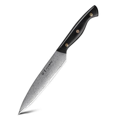 China New Viable 5 Inch Damascus Kitchen Chef Utility Knife for sale