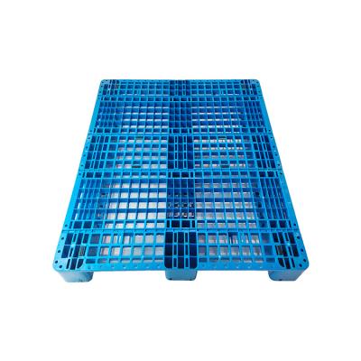 China Sale Single Faced Various 10 Factory Steel And Chips Can Be Added Custom Three Runners HDPE Grid Pallet for sale