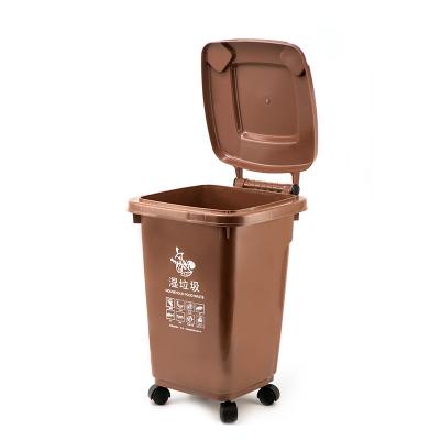 China Public Places 2021 Professional Manufacture Cheap Waste Container Street Wheeled Waste Bins for sale