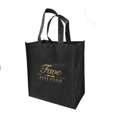 China Custom Logo Handled Reusable Recycle Foldable Eco Friendly Non Woven Shopping Bags Storage Bag for sale