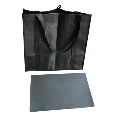 China Promotional Nonwoven Customer Washable Catering Grocery Tote Bag For Restaurant Food Delivery for sale