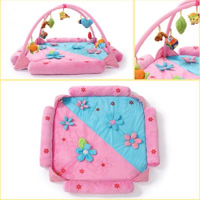 China Educational Toy Barrel Sales Activity Playmat Gym Zoo Hot Game Mat Baby Nest for sale