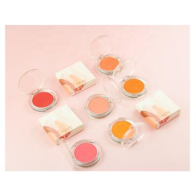 China Wholesale Waterproof Embossed Blush 9 Colors Matte Shimmer Bright Bush Private Label Face Blush for sale