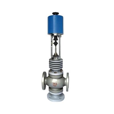 China TKFM api6d DN50 general high quality electric temperature control electric valve PN16 with CE certificate for sale