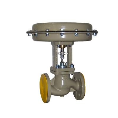 China General hot product wcb cf8 DN50 pneumatic pinch globe globe control valve made in china for sale