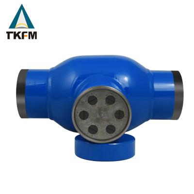 China General Chinese Supplier Precision Casting Gas And Oil Handles Operation 5 Inch Welded Balancing Ball Valve J for sale