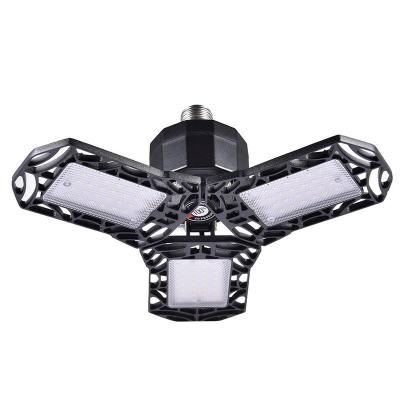 China Warehouse LED Garage Lights 6000 Lumens LED Trilights Garage Ceiling Light Adjustable Deformable Garage Light for sale