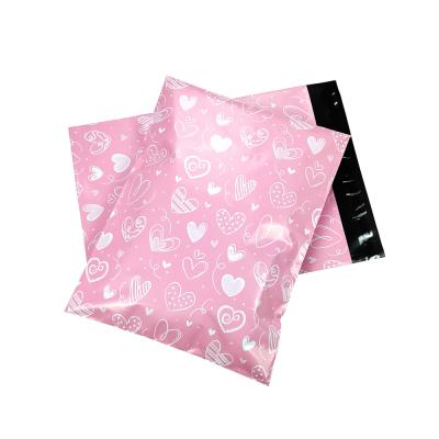 China New Printed Eco-friendly Poly Bag Mailers Mailing Plastic Packaging Envelopes Self Sealing Courier Gift Packing for sale