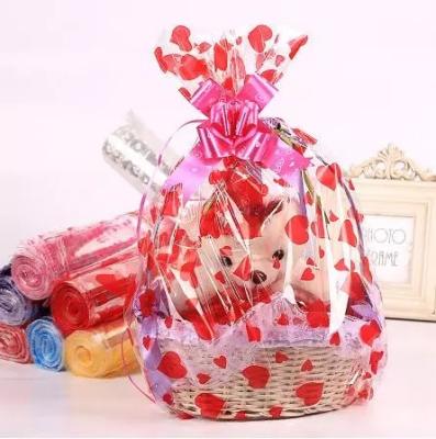 China Plastic Wrapping Candy 18*25/20*30/25*35/28*40cm Transparent Moisture Proof Opp Bag Toy Gift Packaging Bags For Birthday Wedding Party Favors for sale