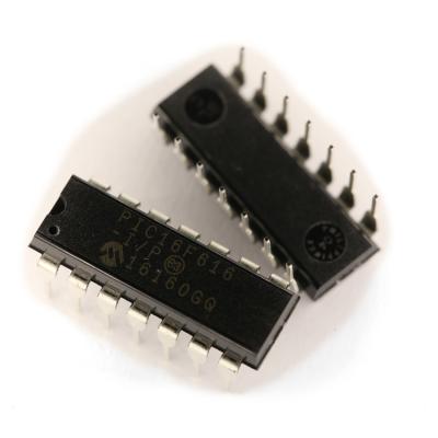 China New original standard PIC16F616-I/P microcontroller, IC, 8 bit, 20MHz PDIP-14 flash, IC for sale